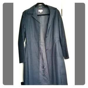 Navy Blue Trench Coat